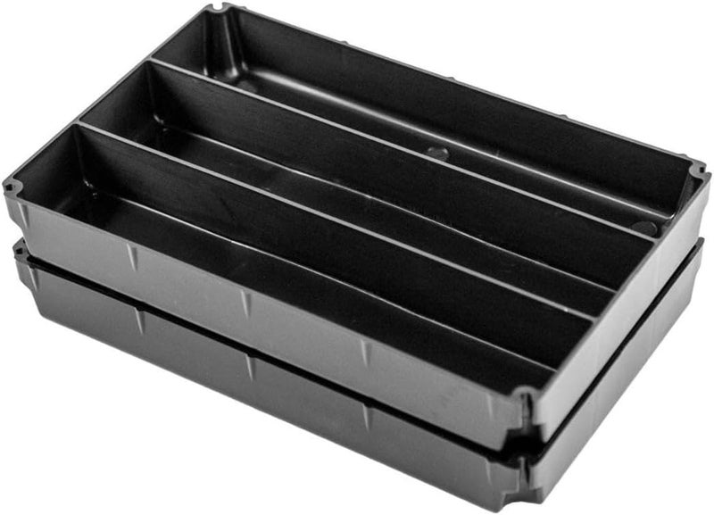 YakAttack TracPak 5x1 Inserts Two Pack | Half-Depth Organizers for Stackable Storage Box | 5 Compartments Each | Includes Stacking Tabs | Fits TracPak System | Made in USA - Image 5